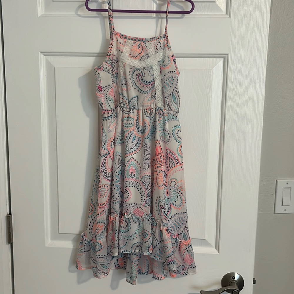 Cute floral paisley flowy summer dress